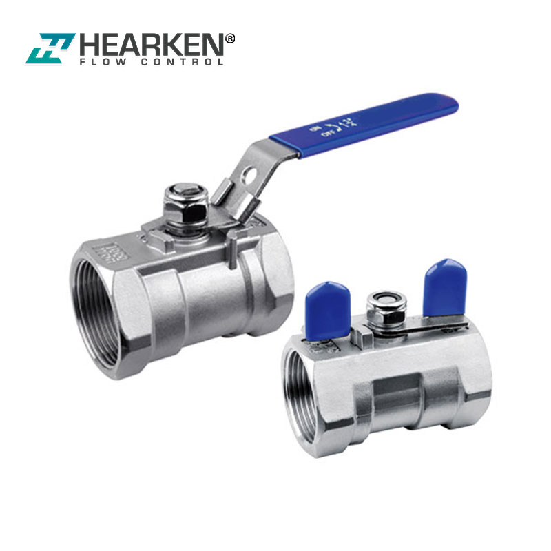 1 PC Stainless Steel Ball Valves Reduce Port Screw Ends 1000WOG 