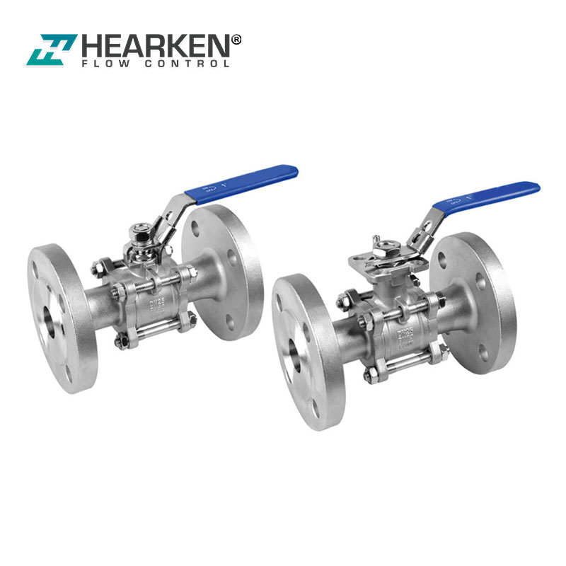 3PC Flanged End Full Port Ball Valves