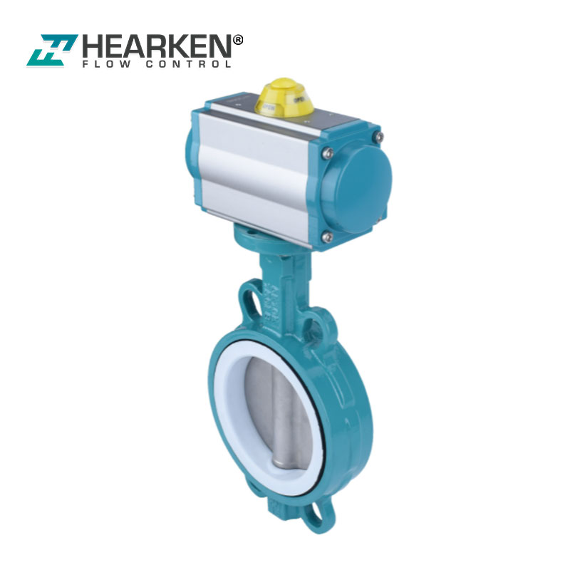 Pneumatic Actuated Cast Iron Butterfly Valve