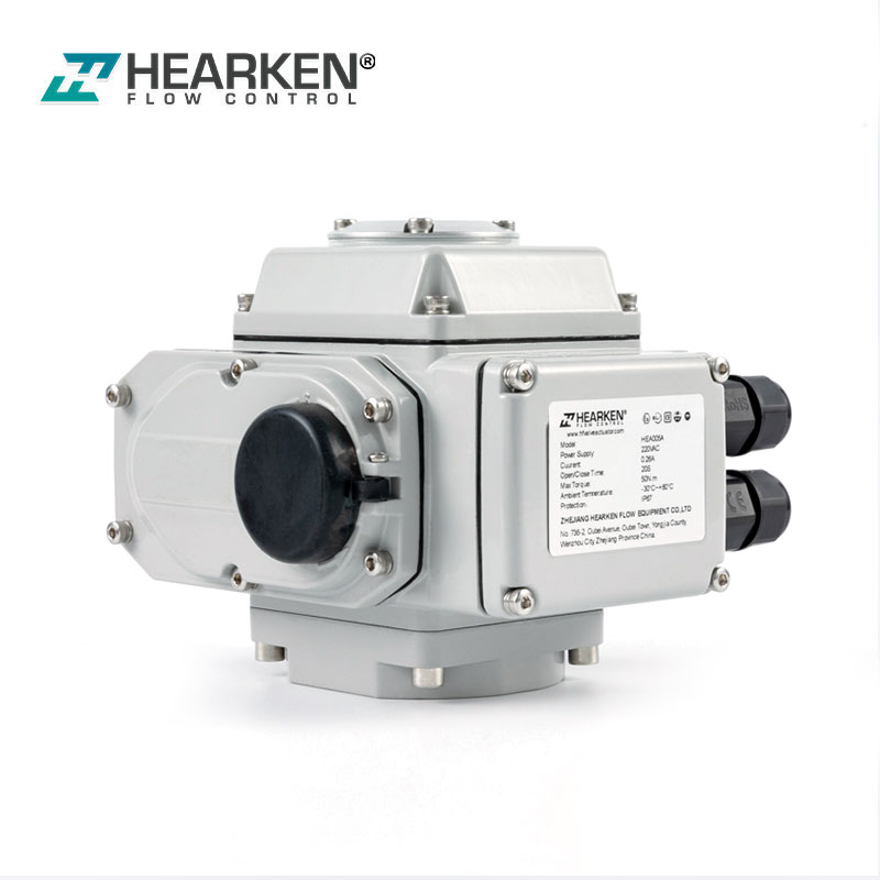 ip68 water proof motorized rotary actuator
