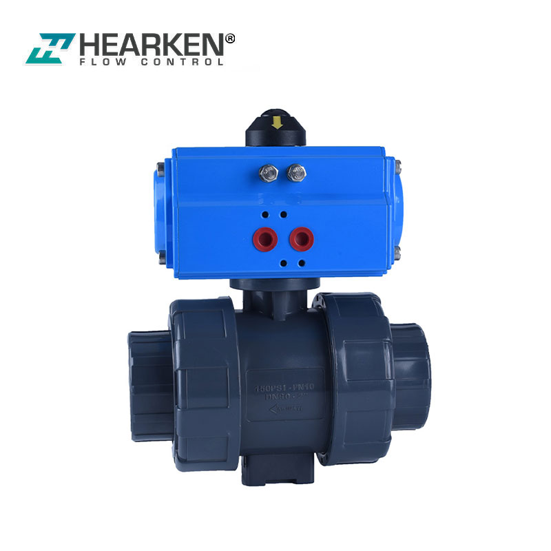 Pneumatic Actuator PVC Ball Valve