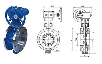 Triple Eccentric Butterfly Valve