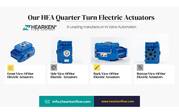 Actuador Hearken --- Actuador eléctrico de cuarto de vuelta