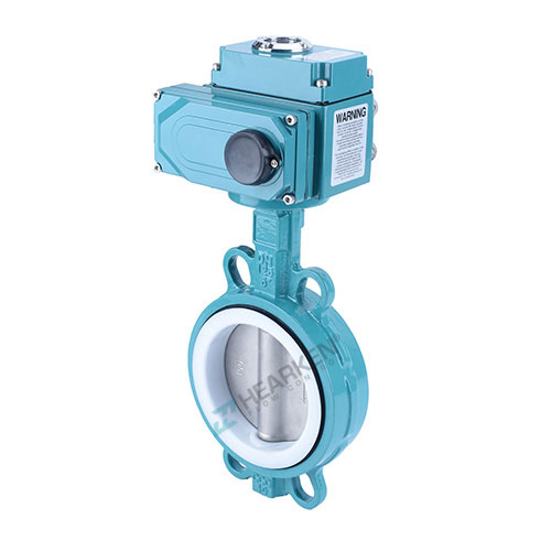 electric actuator butterfly valve