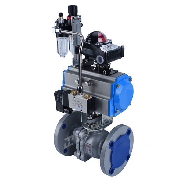 pneumatic actuator ball valve