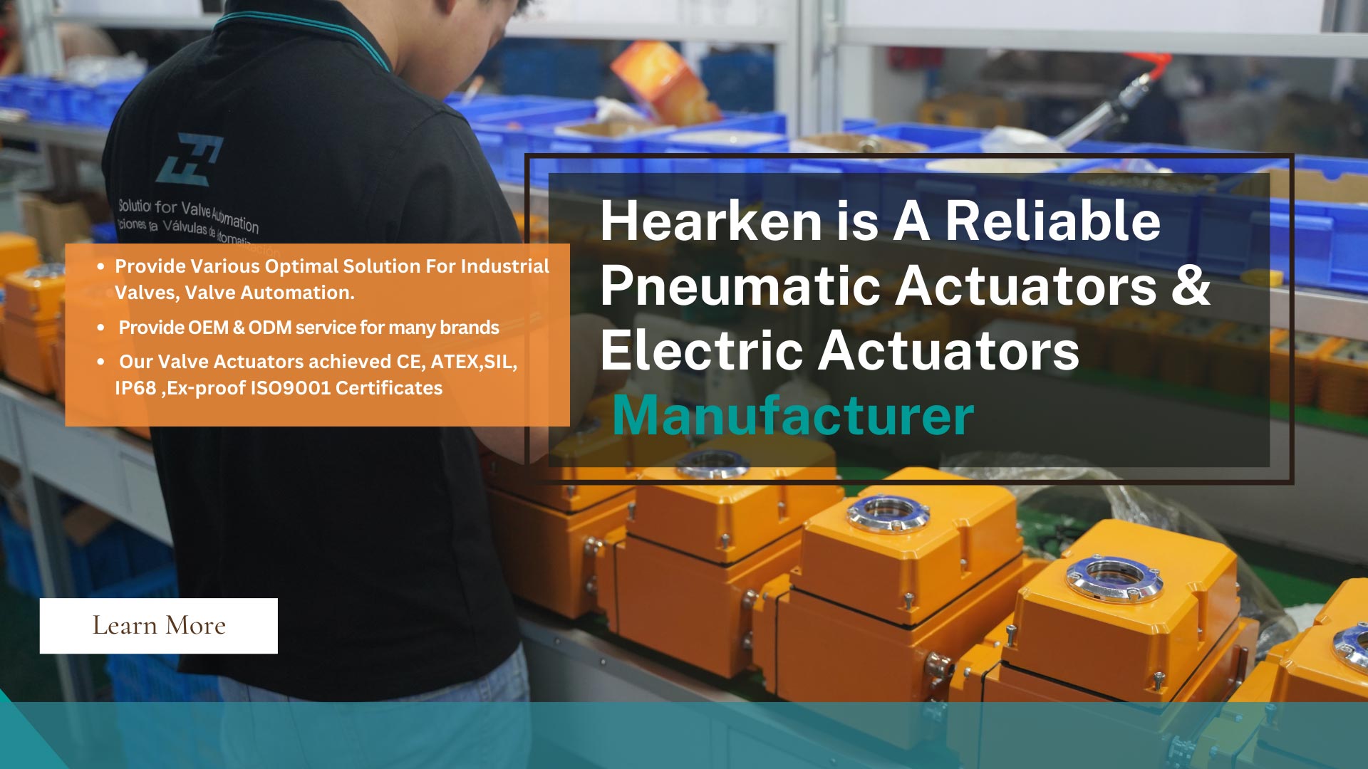 pneumatic actuator manufacturer hearken flow china